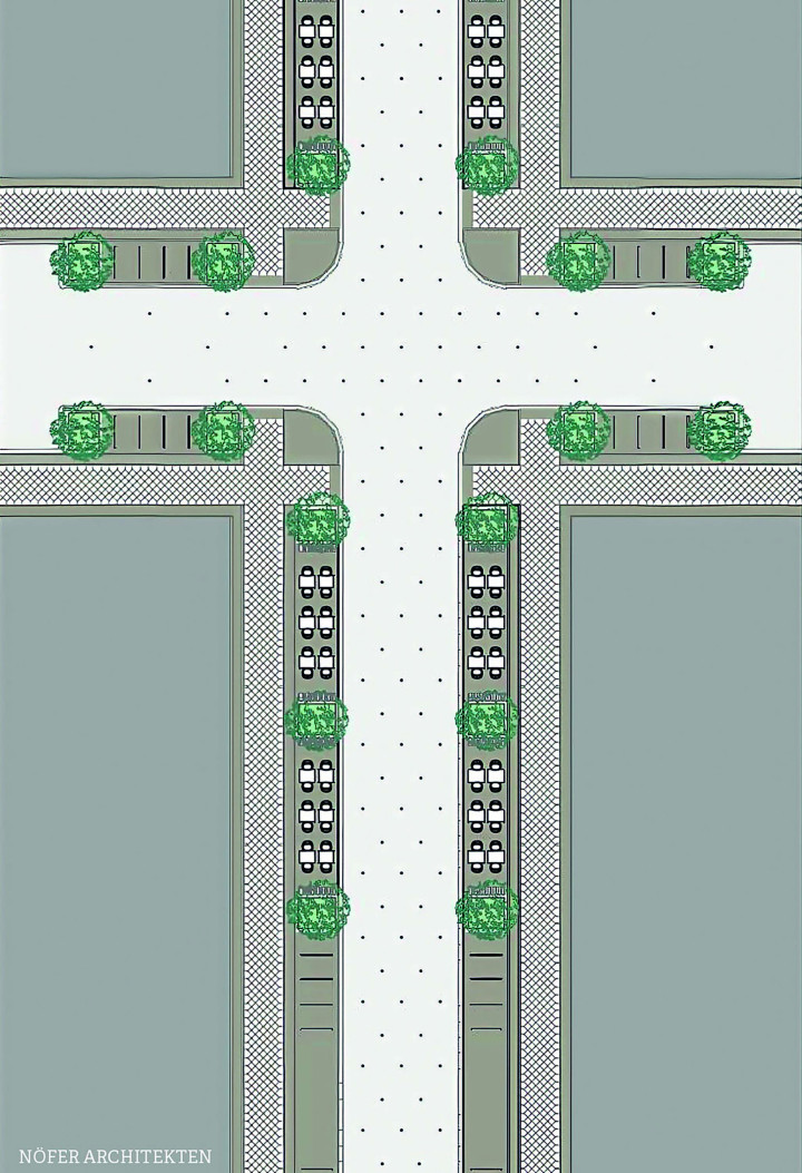 17. Straße morgen Nöfer Architekten